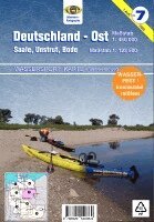 Erhard Jübermann - Wassersport-Wanderkarte / Deutschland Ost für Kanu- und Rudersport, Häftad