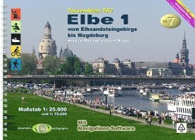 Erhard Jübermann - TourenAtlas Nr.7 Elbe-1, Häftad
