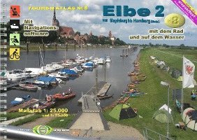 TourenAtlas 08  Elbe-2 von Magdeburg bis Hamburg, Häftad