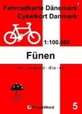 5 Fahrradkarte Dnemark / Cykelkort Danmark 1:100.000 - Fnen