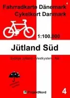 Jens Uwe Mollenhauer - 4 Fahrradkarte Dänemark / Cykelkort Danmark 1:100.000 - Jütland Süd. Tillgänglighet: Lägg i varukorg