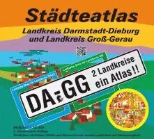 Städteatlas Landkreis Darmstadt-Dieburg und Landkreis Groß-Gerau 1:13 000