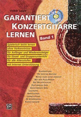 Volker Saure - Garantiert Konzertgitarre lernen, Häftad