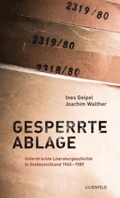 Joachim Walther, Ines Geipel - Gesperrte Ablage, E-bok