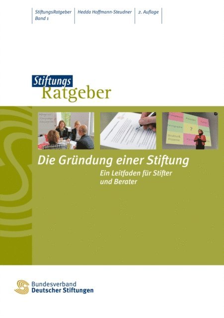 Hedda Hoffmann-Steudner - Die Gründung einer Stiftung, E-bok