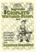 Georg Obermeier - Bayerische Couplets und Wirtshausgsangl, Häftad