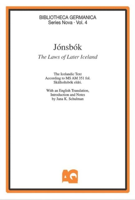 Jana K. Schulman - Jónsbók, E-bok