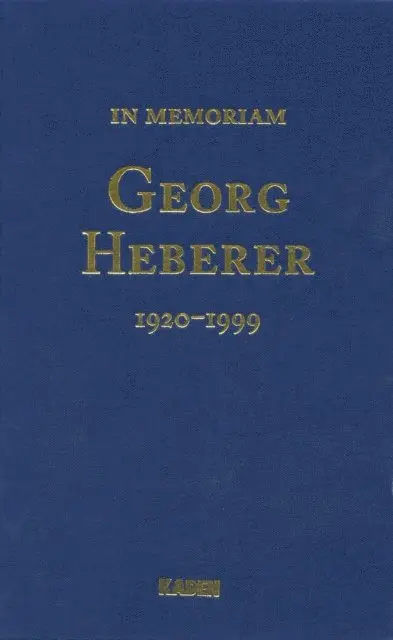 Friedrich Wilhelm Schildberg - Georg Heberer, E-bok. Tillgänglighet: Lägg i varukorg