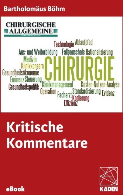 Bartholomaus Bohm - Kritische Kommentare, E-bok