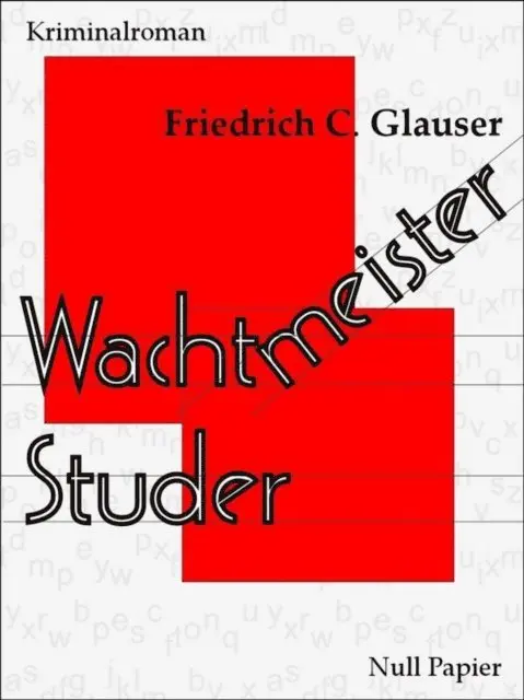 Friedrich C. Glauser - Wachtmeister Studer, E-bok. Tillgänglighet: Lägg i varukorg