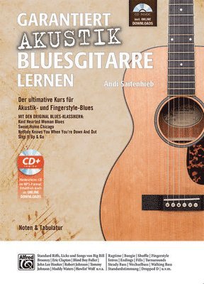 Andi Saitenhieb - Garantiert Akustik Bluesgitarre lernen, Häftad