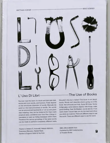 L'Uso Di Libri - The Use of Books