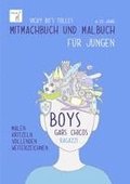 Vicky Bo's tolles Mitmachbuch und Malbuch für Jungen. Ab 6 bis 10 Jahre