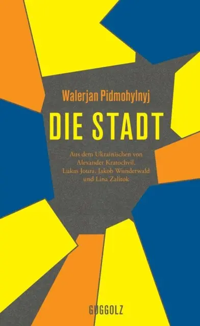 Walerjan Pidmohylnyj - Die Stadt, E-bok. Tillgänglighet: Lägg i varukorg