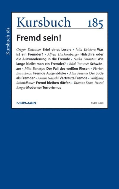 Peter Felixberger, Armin Nassehi - Kursbuch 185, E-bok