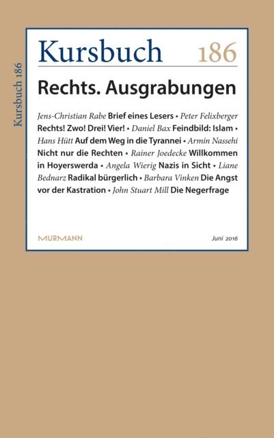 Peter Felixberger, Armin Nassehi - Kursbuch 186, E-bok