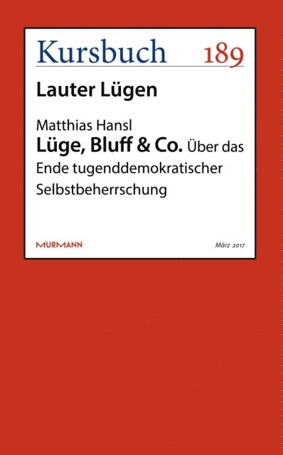 Matthias Hansl - Lüge, Bluff & Co., E-bok