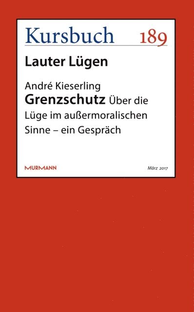 Andre Kieserling - Grenzschutz, E-bok