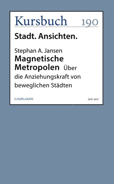 Stephan A. Jansen - Magnetische Metropolen, E-bok