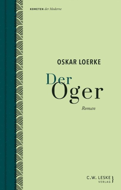 Oskar Loerke - Der Oger, E-bok