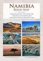 Detaillierte NAMIBIA Reisekarte - NAMIBIA ROAD MAP (1:1.160.000)