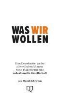 David Schraven - Was wir wollen, Häftad