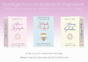 Ruediger Schache, Nicole Diana Engelhardt - Therapiekarten-Set aus 3 x 52 Karten mit Anleitung, Häftad