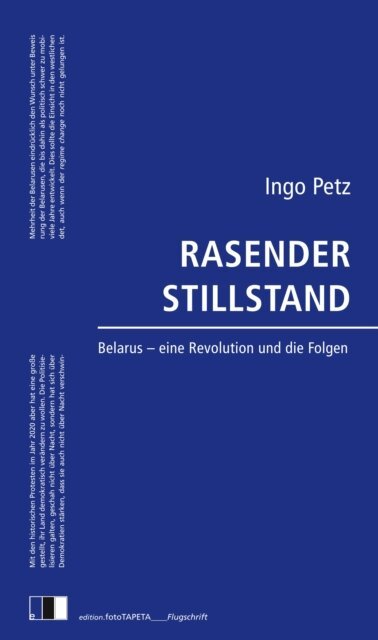 Ingo Petz - Rasender Stillstand, E-bok