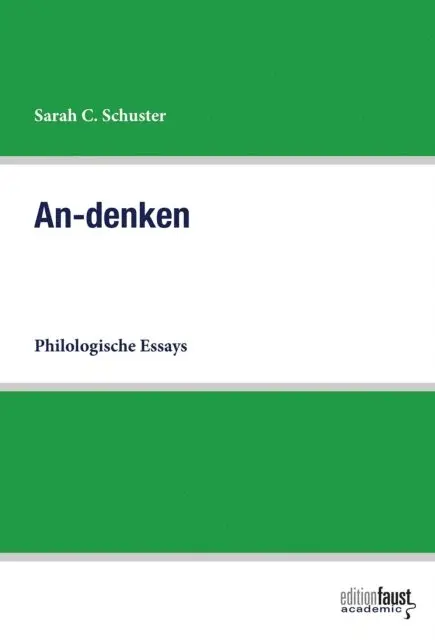 Sarah C. Schuster - An-denken, E-bok. Tillgänglighet: Lägg i varukorg