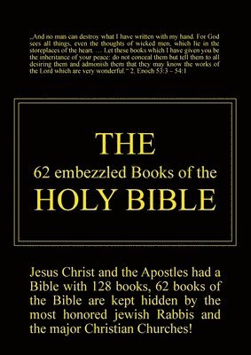 Markus Pilz - 62 embezzled Books of the Holy Bible, Häftad. Tillgänglighet: Lägg i varukorg