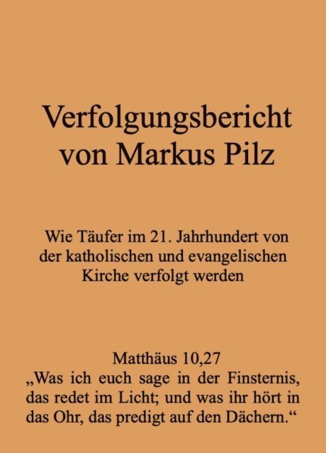 Markus Pilz - Verfolgungsbericht von Markus Pilz, E-bok. Tillgänglighet: Lägg i varukorg