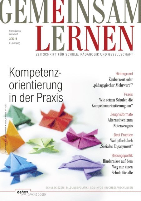 Dieter Vaupel, Michael Schwager, Brigitte Schumann, Jurgen Oelkers, Ralf Naeve, Barbara Gallenkamp, Gerd-Ulrich Franz, Wolfgang Fehr, Jutta Allmendinger, Tarek Aichah - Kompetenzorientierung in der Praxis, E-bok