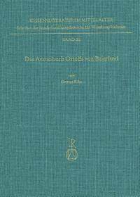 Ortrun Riha - Das Arzneibuch Ortolfs Von Baierland, Inbunden