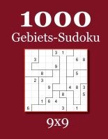 David Badger - 1000 Gebiets-Sudoku 9x9, Häftad