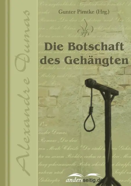 Alexandre Dumas - Die Botschaft des Gehängten, E-bok. Tillgänglighet: Lägg i varukorg