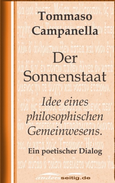 Tommaso Campanella - Der Sonnenstaat, E-bok