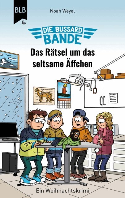 Noah Weyel - Die Bussard-Bande - Das Rätsel um das seltsame Äffchen, E-bok