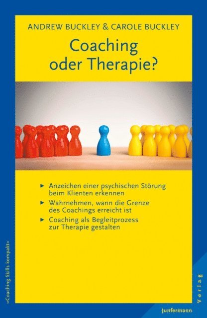 Carole Buckley, Andrew Buckley - Coaching oder Therapie?, E-bok