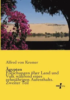 Alfred Von Kremer - Ägypten, Häftad. Tillgänglighet: Lägg i varukorg