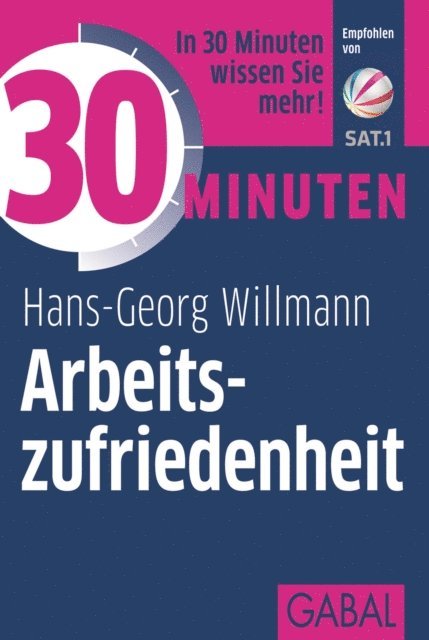 Hans-Georg Willmann - 30 Minuten Arbeitszufriedenheit, E-bok