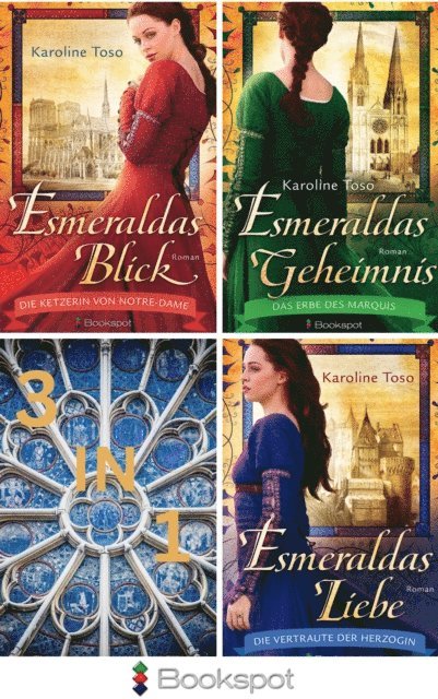 Karoline Toso - Esmeralda Reihe Band 1-3: Esmeraldas Blick, Esmeraldas Geheimnis, Esmeraldas Liebe (3in1-Bundle), E-bok