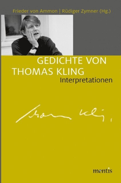 Frieder von Ammon, Rudiger Zymner - Gedichte von Thomas Kling, E-bok
