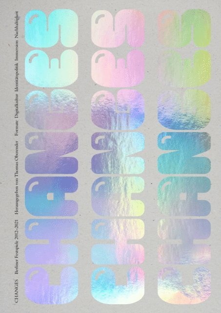 Thomas Oberender - CHANGES, E-bok
