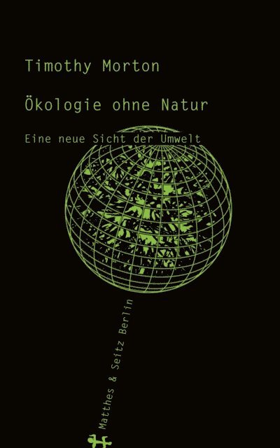 Timothy Morton - Ökologie ohne Natur, E-bok