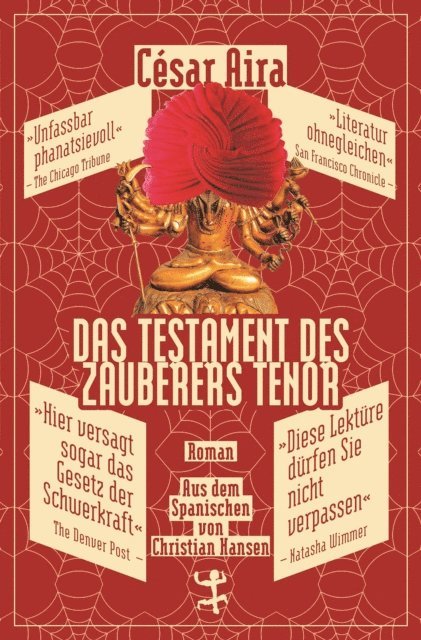 Cesar Aira - Das Testament des Zauberers Tenor, E-bok