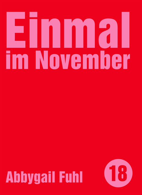Abbygail Fuhl - Einmal im November, E-bok