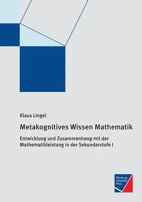 Klaus Lingel - Metakognitives Wissen Mathematik, Häftad. Tillgänglighet: Lägg i varukorg