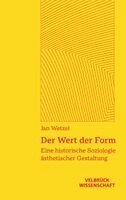 Jan Wetzel - Der Wert der Form, Häftad