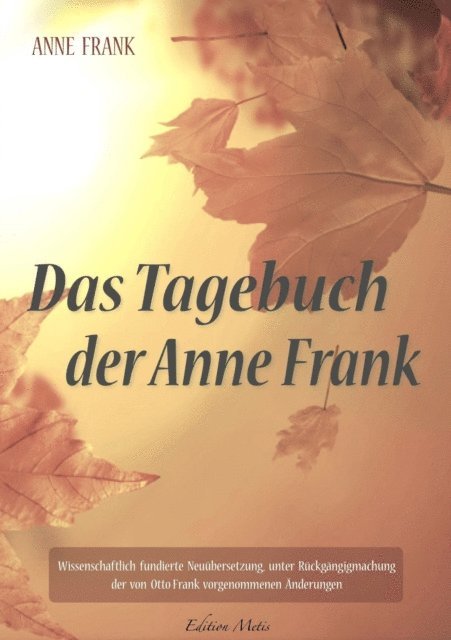 Anna Maria Graf, Anne Frank - Das Tagebuch der Anne Frank, E-bok
