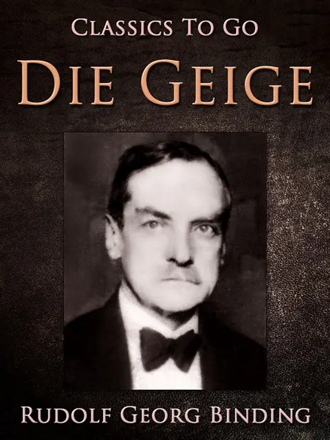 Rudolf Georg Binding - Die Geige, E-bok. Tillgänglighet: Lägg i varukorg